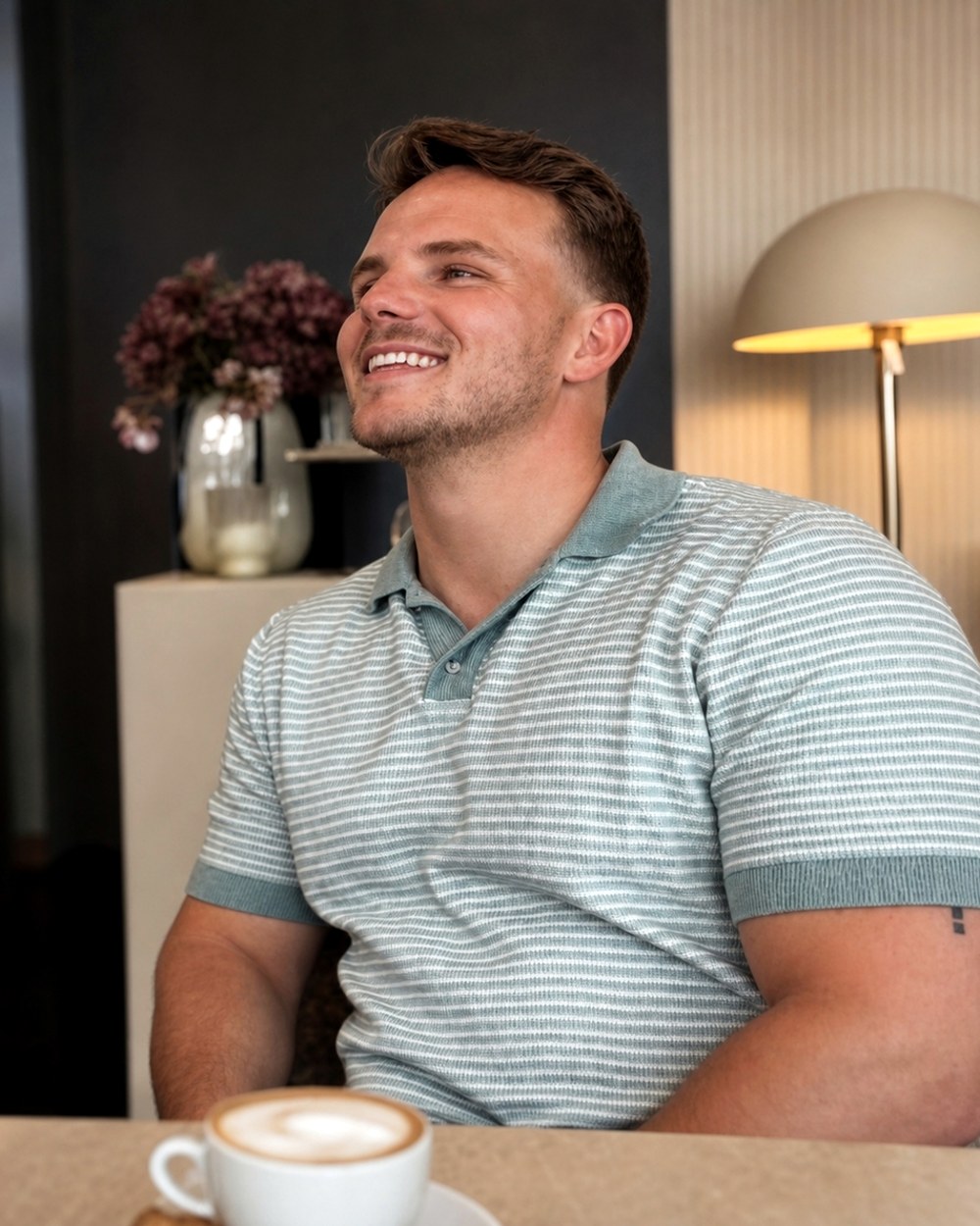 Tom, founder of Jozef Studio, smiling